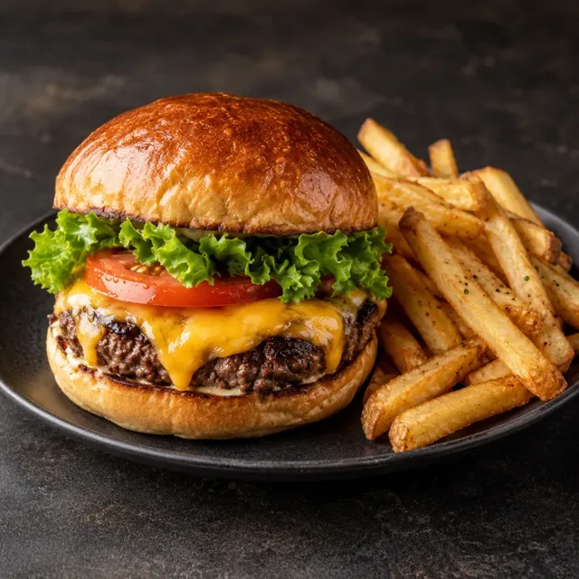 Burger aus der bestehenden PEAK Produktdemo